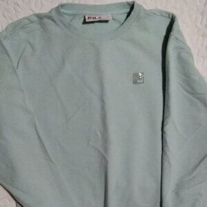 FILA Women's Large Mint Green Sweatshirt.  Size Large.  NWOT. Soft Pockets